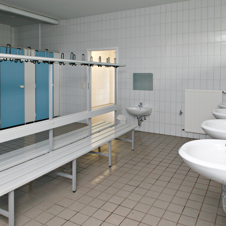 Unsere sanitären Anlagen - 1. Innenansicht
