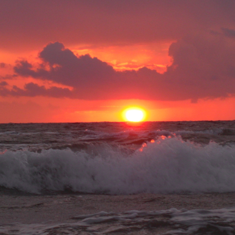 Sonnenuntergang in Dierhagen