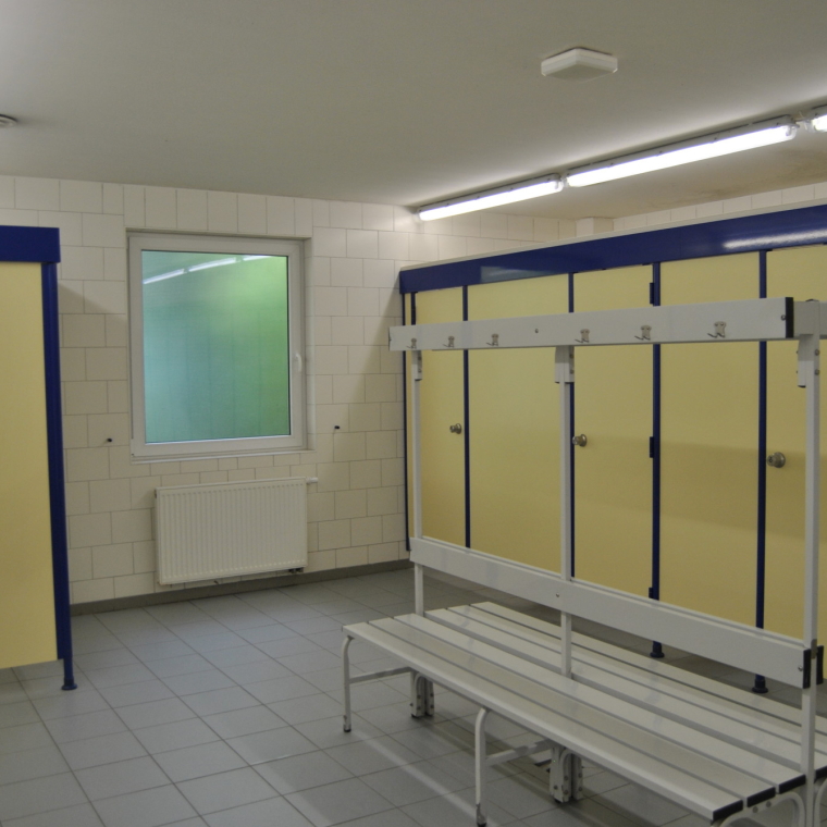 Duschkabinen im Waschhaus 1